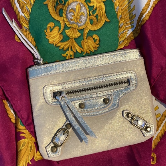 Balenciaga pouch motocross classic leather canvas - Picture 14 of 16